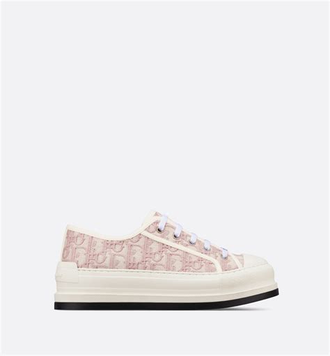 pink dior fabric for shoes|christian Dior pink sneakers.